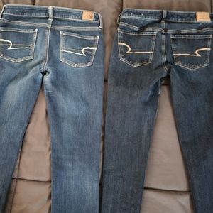 American Eagle Skinny Jeans size 4/ American Eagle Super Stretchx4 jegging size4